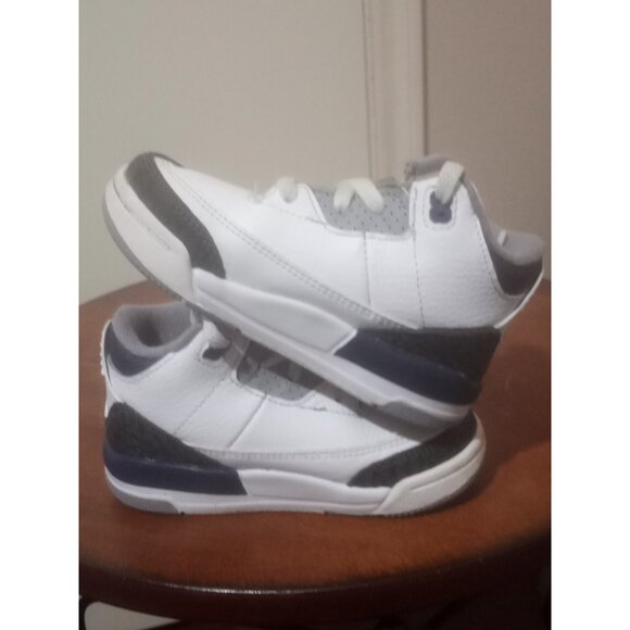 Toddler Air Jordan 3 Retro Athletic Shoes ‘Midnight Navy’ DM0968 140 - Size 7C - Picture 10 of 11